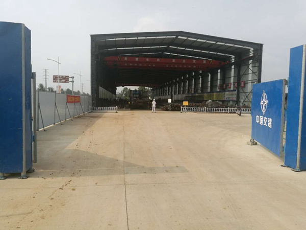 ?？谑兄攸c工程：疏港高速項目